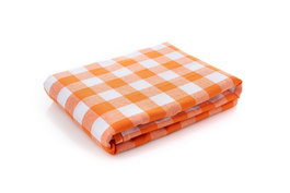Hermia Mantel a Cuadros Naranja 160 x 160 cm - Kareli 160 - Orange